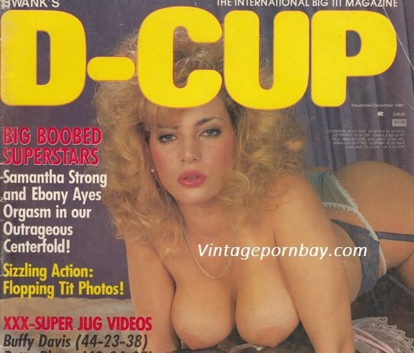 D-Cup Vintage Erotica Magazines 80’s covers (1987-89) [Full Scans]